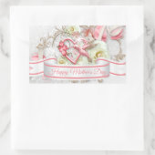 Fijne Moederdag 4 Rechthoekige Sticker (Tas)