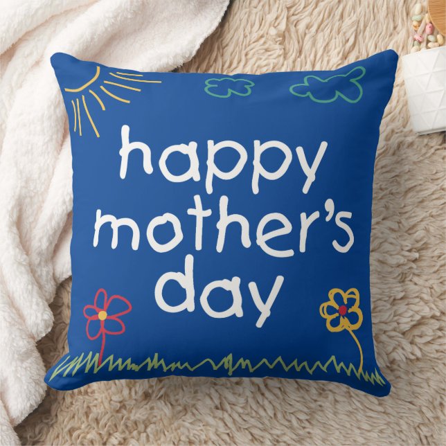 Fijne Moederdag 5 Kussen (Deken)