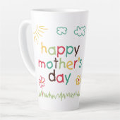 Fijne Moederdag 5 Latte Mok (Linkerhoek)