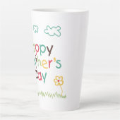 Fijne Moederdag 5 Latte Mok (Voorkant)