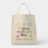 Fijne Moederdag 5 Tote Bag (Achterkant)