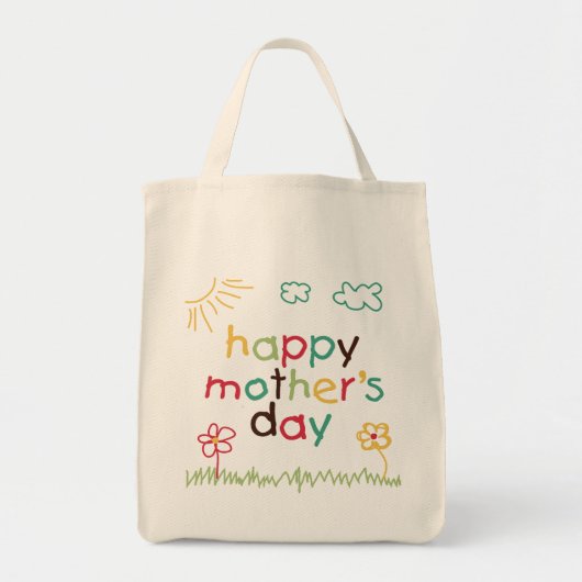 Fijne Moederdag 5 Tote Bag (Voorkant)