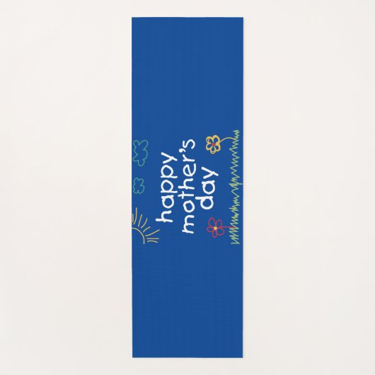 Fijne Moederdag 5 Yogamat (Voorkant)