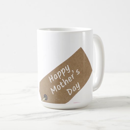 Fijne Moederdag Bloemige koffiemok (Voorkant rechts)