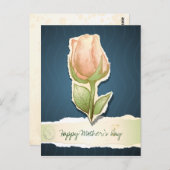 Fijne Moederdag, briefkaart (Voorkant / Achterkant)
