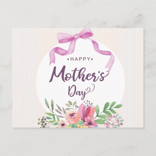 Fijne Moederdag Briefkaart (Voorkant)