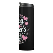 Fijne Moederdag Cute Floral Moeder Oma Thermosbeker (Geroteerd rechts)