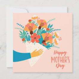 Fijne Moederdag // Cute Florale Kaart