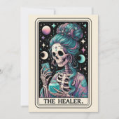 Fijne Moederdag De Genezer Tarot Skelet Kaart (Voorkant)