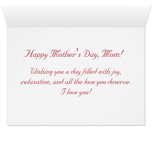 Fijne Moederdag, Eagles (Binenzijde Horizontaal (Onderkant))