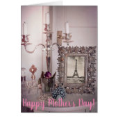 Fijne Moederdag!  Eiffeltoren Foto (Voorkant)