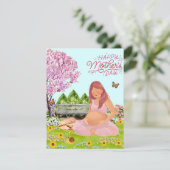 Fijne Moederdag! Feestdagenkaart (Staand voorkant)