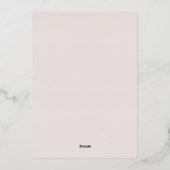 Fijne Moederdag Folie Vakantiegroet Folie Feestdagenkaart (Achterkant)