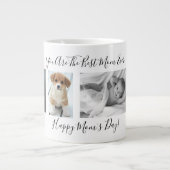 Fijne Moederdag Fotocollage Grote Koffiekop (Voorkant)