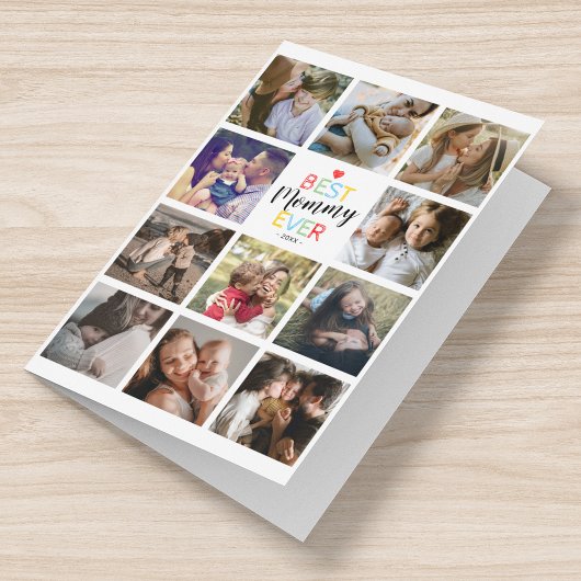 Fijne Moederdag Fotocollagekaart Kaart