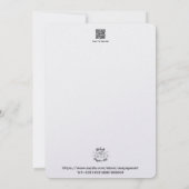 Fijne Moederdag Grijze Schuur Hout 2025 Feestdagenkaart (Achterkant)