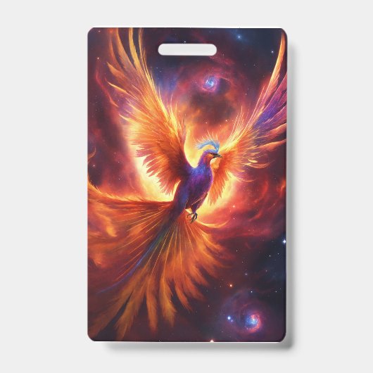 "Fijne Moederdag": Hemelse Fenix Badge (Voorzijde)