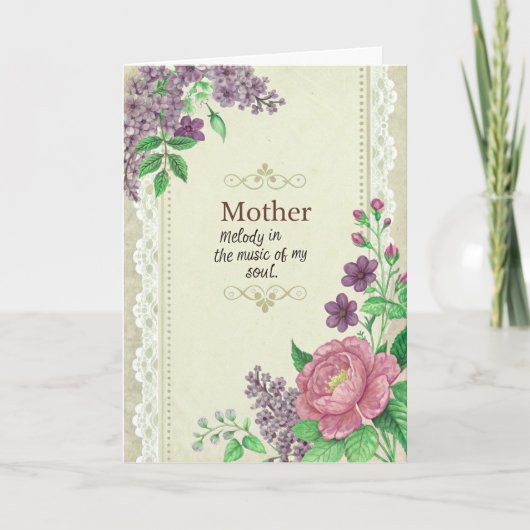 Fijne Moederdag in het hart van ons gezin Bedankkaart (Voorkant)