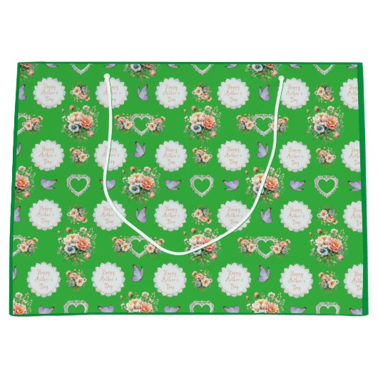 Fijne Moederdag, Irish Green! Groot Cadeauzakje (Voorkant)