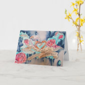 Fijne Moederdag kaart (Gele Bloem)