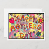 Fijne Moederdag! Kaart (Voorkant / Achterkant)