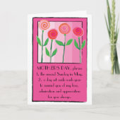 Fijne Moederdag Kaart van mij! (Voorkant)