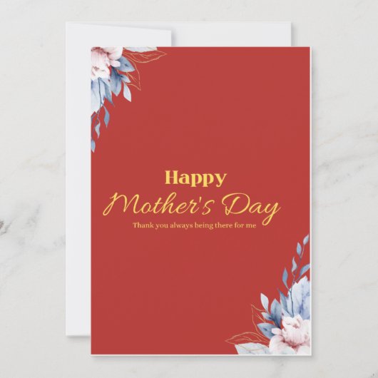 “Fijne Moederdag kaart voor mama | Schattig & Eleg (Voorkant)