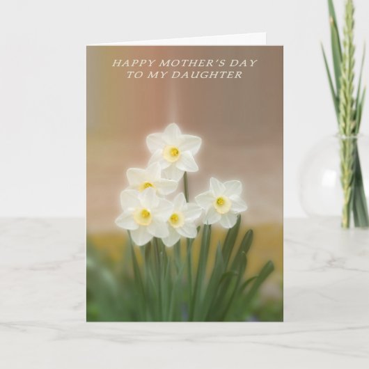 Fijne Moederdag Kaart voor mijn dochter (Voorkant)