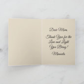 Fijne Moederdag Kat Grappig Kaart (Binnen)