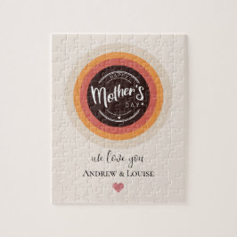 Fijne moederdag legpuzzel