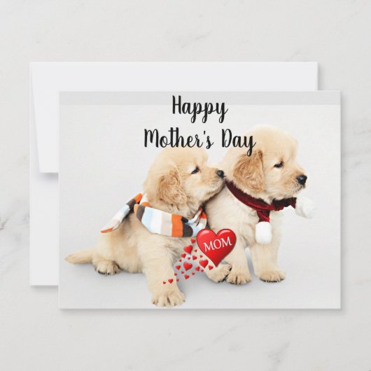 Fijne Moederdag--Liefs Moeder Feestdagenkaart (Voorkant)