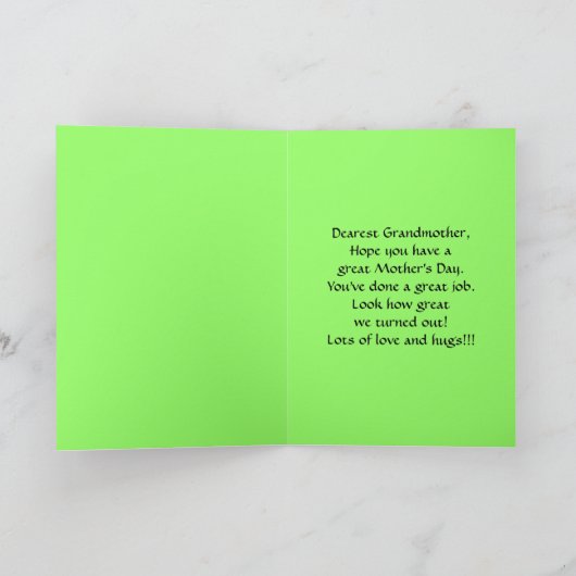 Fijne Moederdag Lily van de Valley Kaart (Binnen)