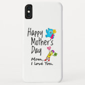 Fijne Moederdag. Mam, ik hou van je. Case-Mate iPhone Case (Achterkant)