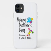 Fijne Moederdag. Mam, ik hou van je. Case-Mate iPhone Case (Achterkant)
