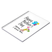 Fijne Moederdag. Mam, ik hou van je. Notitieboek (Linkerzijde)