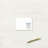 Fijne Moederdag. Mam, ik hou van je. Post-it® Notes (Op bureau)