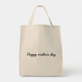 Fijne moederdag Mam l Mooie bloemen Tote Bag (Achterkant)