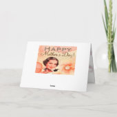 Fijne Moederdag met bloemen Kaart (Achterkant)