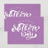 Fijne Moederdag met liefde Briefkaart (Voorkant / Achterkant)