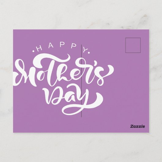 Fijne Moederdag met liefde Briefkaart (Achterkant)