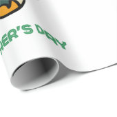 Fijne Moederdag met liefde en bloem Cadeaupapier (Rol Hoek)