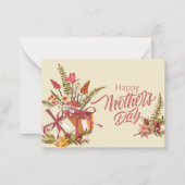 Fijne Moederdag, met liefde Notitiekaartje (Voorkant)