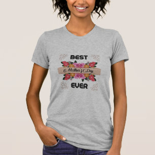 Fijne Moederdag met liefde T-shirt