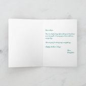 Fijne Moederdag Moederdag Calligrafie |  Kaart (Binnen)