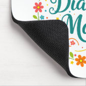 Fijne Moederdag Moederdag Calligrafie | Muismat (Hoek)