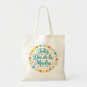 Fijne Moederdag Moederdag Calligrafie | Tote Bag (Voorkant)