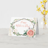 Fijne Moederdag | Moederdag-Kaart | Bloemen Kaart (Gele Bloem)