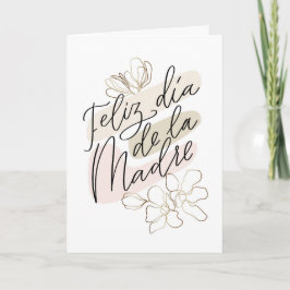 Fijne Moederdag Moederdag Spaanse kaart
