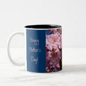 Fijne Moederdag! mokken Roze Bloesem Bloemen (Links)