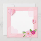 Fijne Moederdag Mooie Bloemen Kaart (Achterkant)